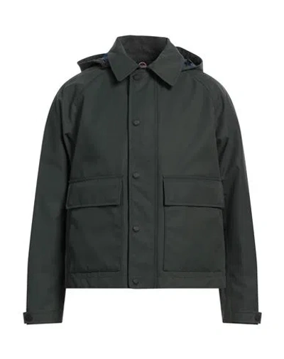 Colmar Man Jacket Dark Green Size 42 Cotton, Polyamide, Polyester