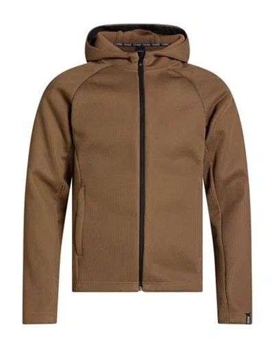 Colmar Man Jacket Light Brown Size S Polyester In Sand