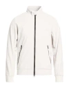 Colmar Man Jacket Light Grey Size 46 Polyester, Elastane In White
