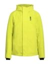 Colmar Man Jacket Lime Green Size 46 Polyester In Yellow