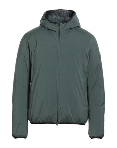 Colmar Man Jacket Military Green Size 46 Polyamide In Gray