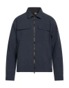 Colmar Man Jacket Navy Size 46 Polyester, Elastane In Blue