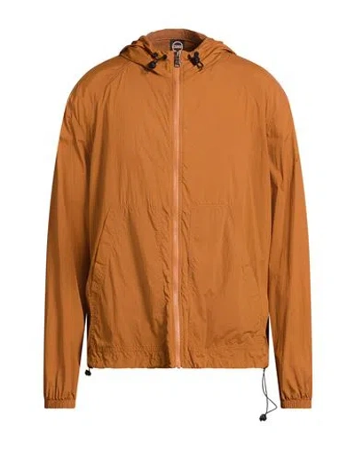 Colmar Man Jacket Tan Size L Polyamide In Brown