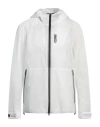 Colmar Felpa Stretch Full Zip Con Cappuccio Beige In White