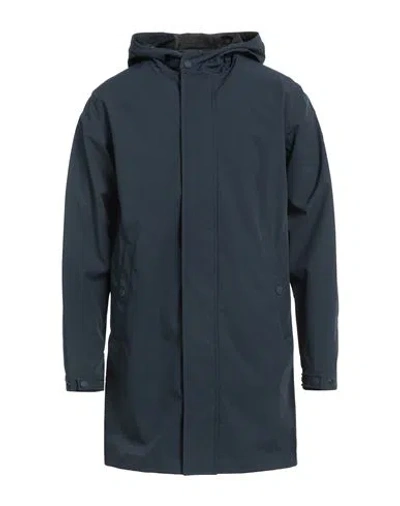 Colmar Man Overcoat & Trench Coat Midnight Blue Size 42 Polyester, Elastane In Blue