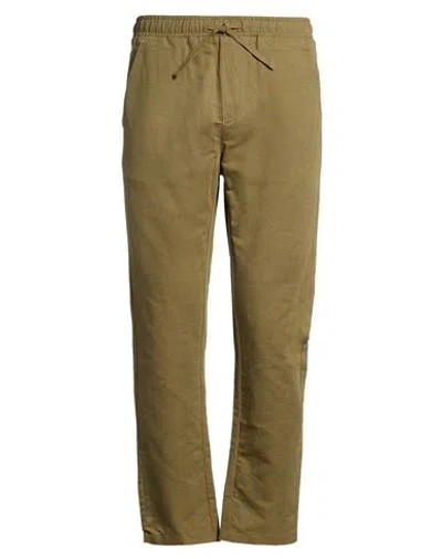 Colmar Man Pants Military Green Size 40 Linen, Cotton