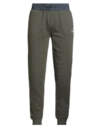 Colmar Man Pants Military Green Size L Cotton, Polyamide