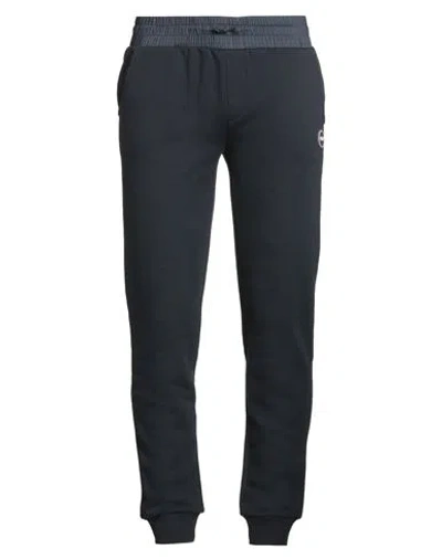 Colmar Man Pants Navy Size M Cotton, Polyamide In Blue
