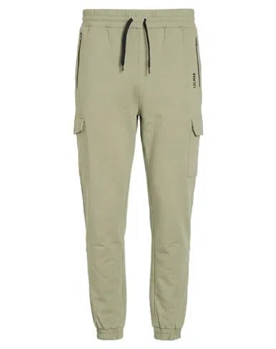 Colmar Man Pants Sage Green Size L Polyester, Elastane In Black