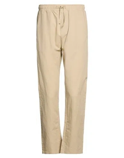 Colmar Man Pants Sand Size 32 Linen, Cotton In Beige