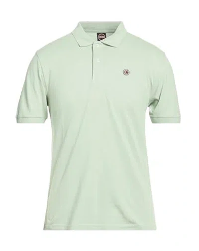 Colmar Man Polo Shirt Sage Green Size L Cotton