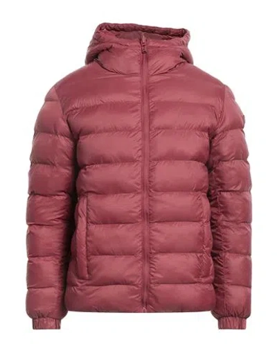 Colmar Man Puffer Burgundy Size 44 Polyamide In Red