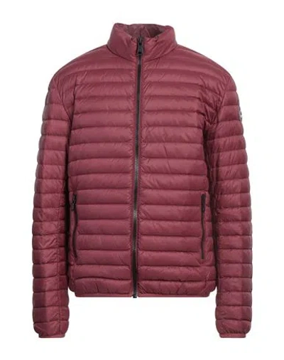Colmar Man Puffer Burgundy Size 46 Polyamide In Red