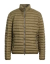 Colmar Man Puffer Khaki Size 44 Polyamide In Nude