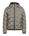 Colmar Man Puffer Khaki Size 48 Polyester In Brown
