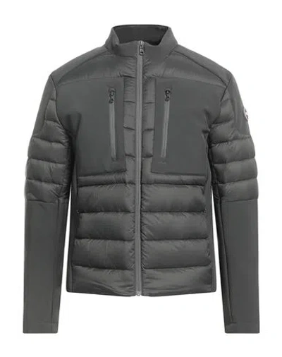 Colmar Man Puffer Lead Size 46 Polyester, Elastane In Grey
