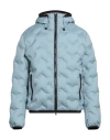 Colmar Man Puffer Light Blue Size 46 Polyester In Blue