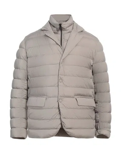 Colmar Man Puffer Light Grey Size 44 Polyamide, Elastane
