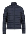 Colmar Man Puffer Midnight Blue Size 46 Polyamide In Blue