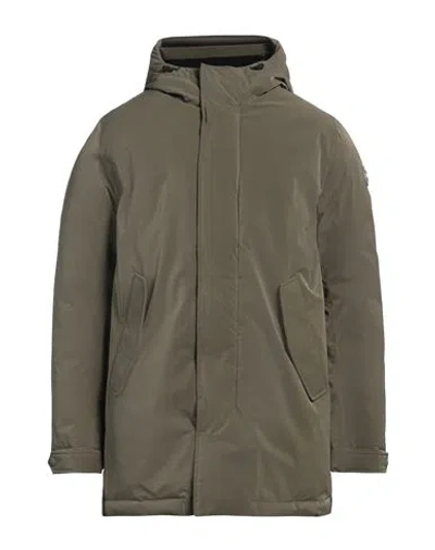 Colmar Man Puffer Military Green Size 44 Polyester In Green