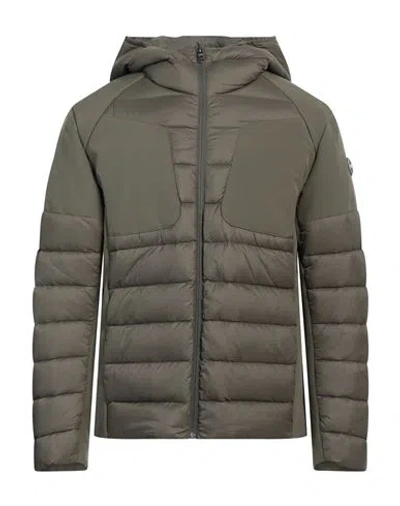 Colmar Man Puffer Military Green Size 42 Polyester, Elastane