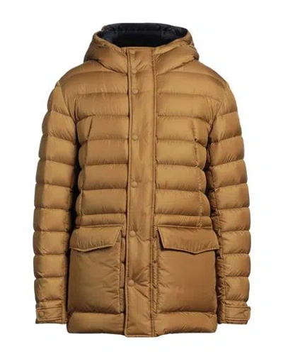 Colmar Man Puffer Mustard Size 42 Polyamide In Yellow