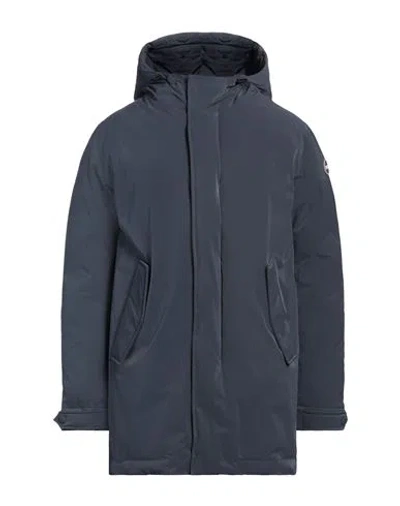 Colmar Man Puffer Navy Blue Size 44 Polyester