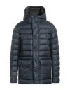 Colmar Hooded Padded Jacket In Navy Blue