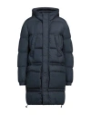 Colmar Man Puffer Navy Blue Size 46 Polyester In Navy Blue