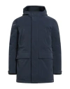Colmar Man Puffer Navy Size 42 Polyester In Blue
