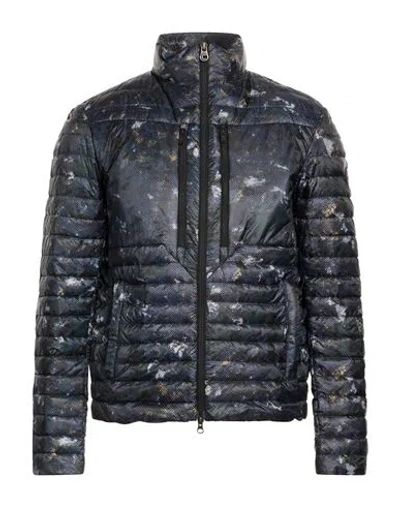 Colmar Man Puffer Navy Size L Polyamide In Blue