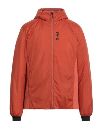 Colmar Man Puffer Orange Size 40 Polyester In Red