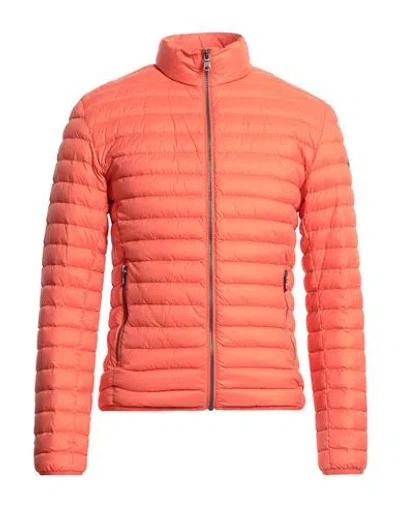 Colmar Man Puffer Orange Size 42 Polyamide