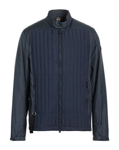 Colmar Man Puffer Slate Blue Size 44 Polyester