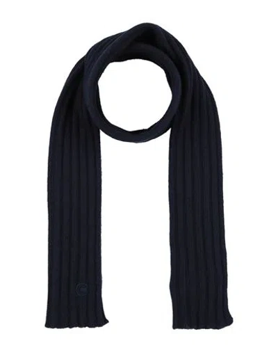 Colmar Man Scarf Navy Size - Virgin Wool, Viscose, Polyamide, Cashmere