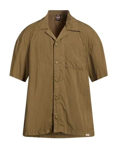 Colmar Man Shirt Military Green Size L Polyamide