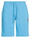 Colmar Man Shorts & Bermuda Shorts Azure Size M Cotton, Polyester In Blue