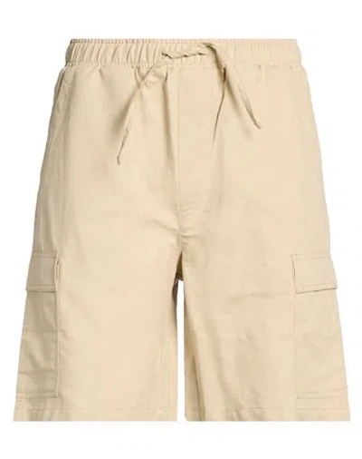 Colmar Man Shorts & Bermuda Shorts Beige Size 40 Linen, Cotton In Brown