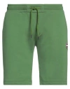 Colmar Man Shorts & Bermuda Shorts Green Size L Cotton, Polyester