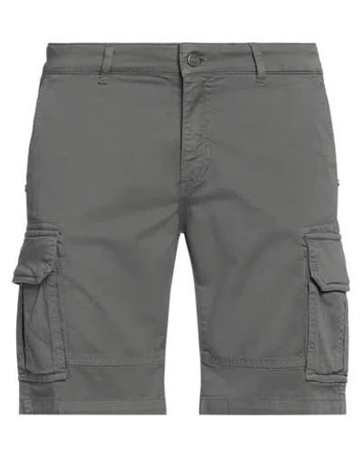 Colmar Man Shorts & Bermuda Shorts Lead Size 36 Cotton, Elastane In Green