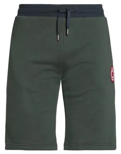 Colmar Man Shorts & Bermuda Shorts Military Green Size Xl Cotton, Polyester