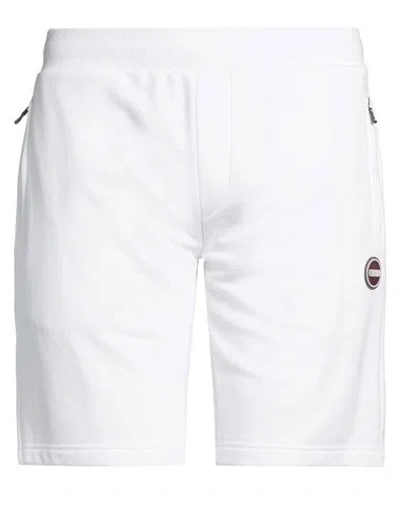 Colmar Man Shorts & Bermuda Shorts White Size L Cotton, Polyester