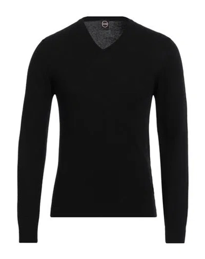 COLMAR COLMAR MAN SWEATER BLACK SIZE XL WOOL, VISCOSE, POLYAMIDE, CASHMERE