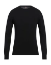 Colmar Man Sweater Black Size M Wool, Viscose, Polyamide, Cashmere In Black
