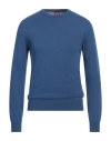 Colmar Man Sweater Blue Size S Wool, Viscose, Polyamide, Cashmere In Blue