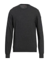 Colmar Man Sweater Charcoal Size L Wool, Viscose, Polyamide, Cashmere In Grey