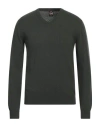 Colmar Man Sweater Military Green Size M Wool, Viscose, Polyamide, Cashmere