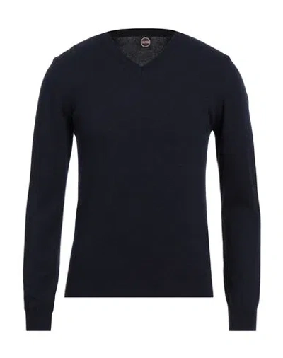 Colmar Man Sweater Navy Size M Wool, Viscose, Polyamide, Cashmere