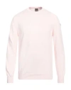 Colmar Man Sweater Pink Size L Cotton