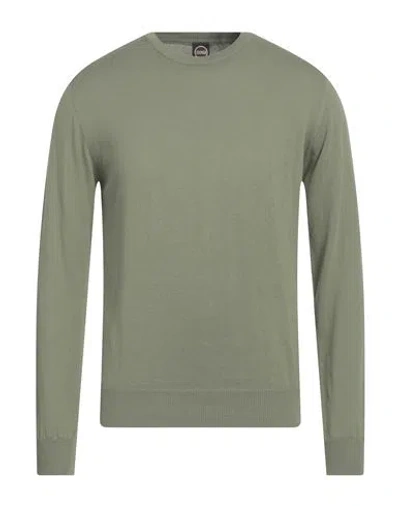 Colmar Man Sweater Sage Green Size L Cotton